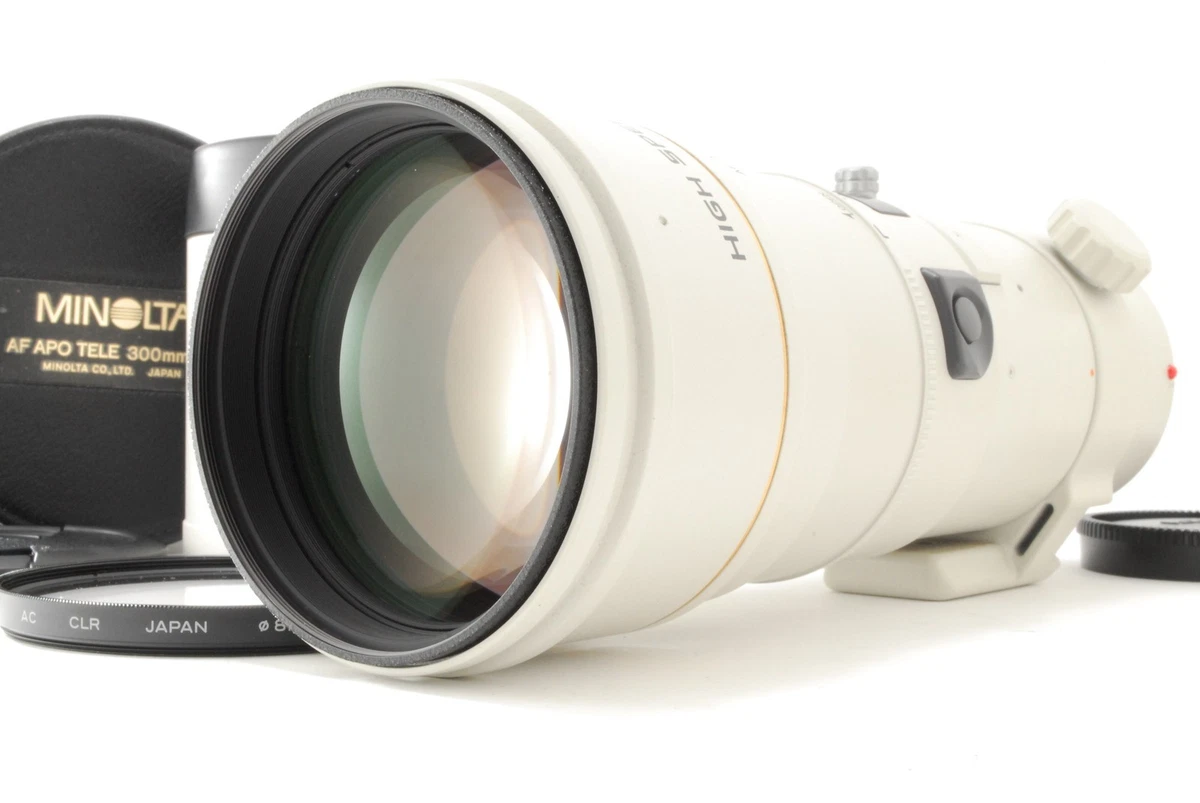 Minolta f/4 300mm Focal Camera Lenses for sale | eBay