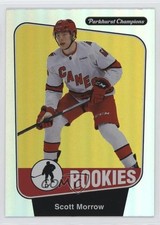 2024 Upper Deck Parkhurst Champions Rookies Rainbow Foilboard Scott Morrow 9bg