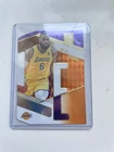 LeBron James 2022-23 Donruss Elite SPELLBOUND "E" Orange Die-cut #2