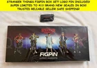 STRANGER THINGS FIGPIN BOX SET! LIMITED EDITION TO ONLY 411! SEALED NEW IN BOX!
