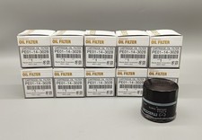 10PCS OEM Genuine Oil Filter PE01-14-302B/302...