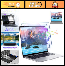 14" Blue Light Filter Laptop Screen Protector - HD Clear, Anti-Glare, Scratch-Re