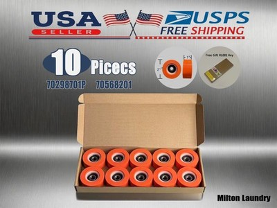 10 pcs Roller Bearing For Huebsch,Speed Queen Dryer 70568201 /70298701/ 70616701