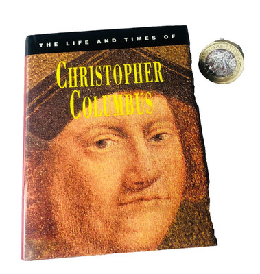 Book Christopher Columbus Miniature Book Mini Small The Life and Times of ra
