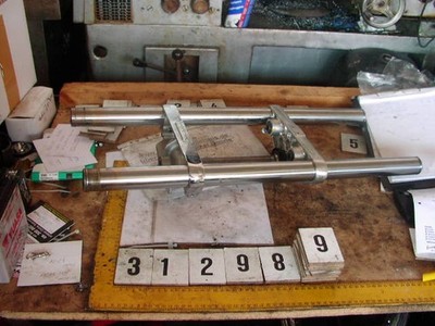 Honda VT600C 1992 Gabel Gabelbrücke Gabelrohre Fork gebracht used