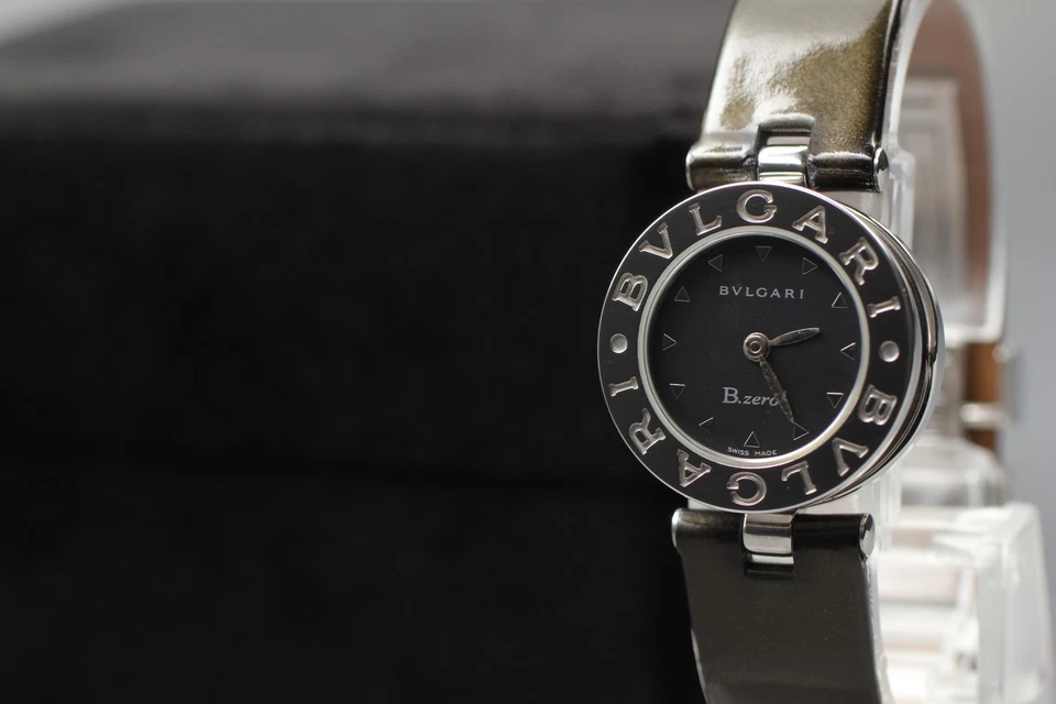 [Casi COMO NUEVO] BVLGARI B.zero1 BZ22S Reloj de cuarzo para mujer con esfera negra de JAPÓN Foto 3 de 4