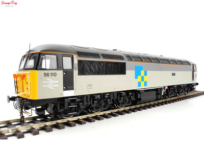 Heljan Class 56 110 ''Croft'' Railfreight Construction Maßstab 1:43, Spur O
