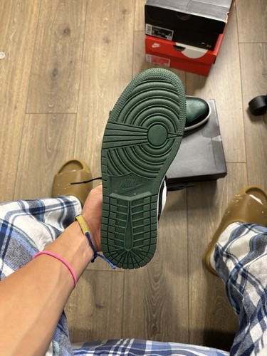 Nike Air Jordan 1 Low Men's Green Toe - Bild 6 von 9