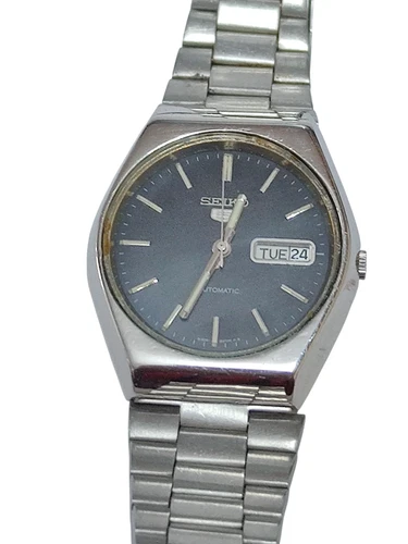 Vintage Seiko Automatic Date Day Dial Wrist Watch  SM363