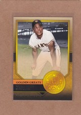 2012 TOPPS BASEBALL GOLDEN GREATS WILLIE MAYS #GG-11 GIANTS NM/NM+ *A39836