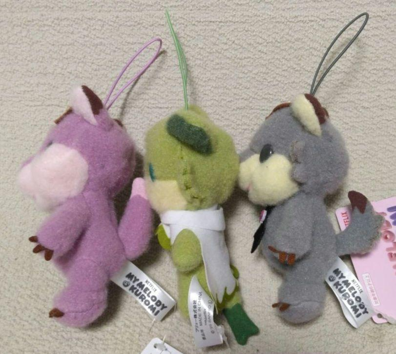 Netflix Series My Melody & Kuromi Tanba Sasage Pistachio Plush