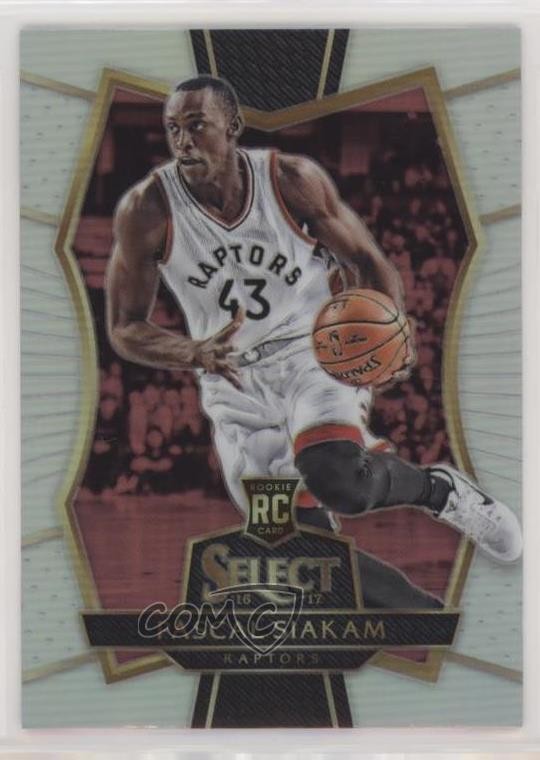 2016-17 Panini Select Premier Level Silver Prizm Pascal Siakam #118 02ez