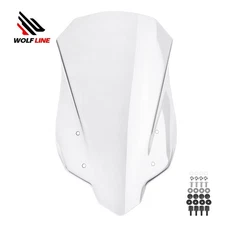 WOLFLINE Moto Windshield Windscreen with Bracket for Honda CB500X 2013-2022
