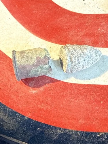 Dug Civil War 💥 🇺🇸 💣 Spencer Bullet And Casing Brandy