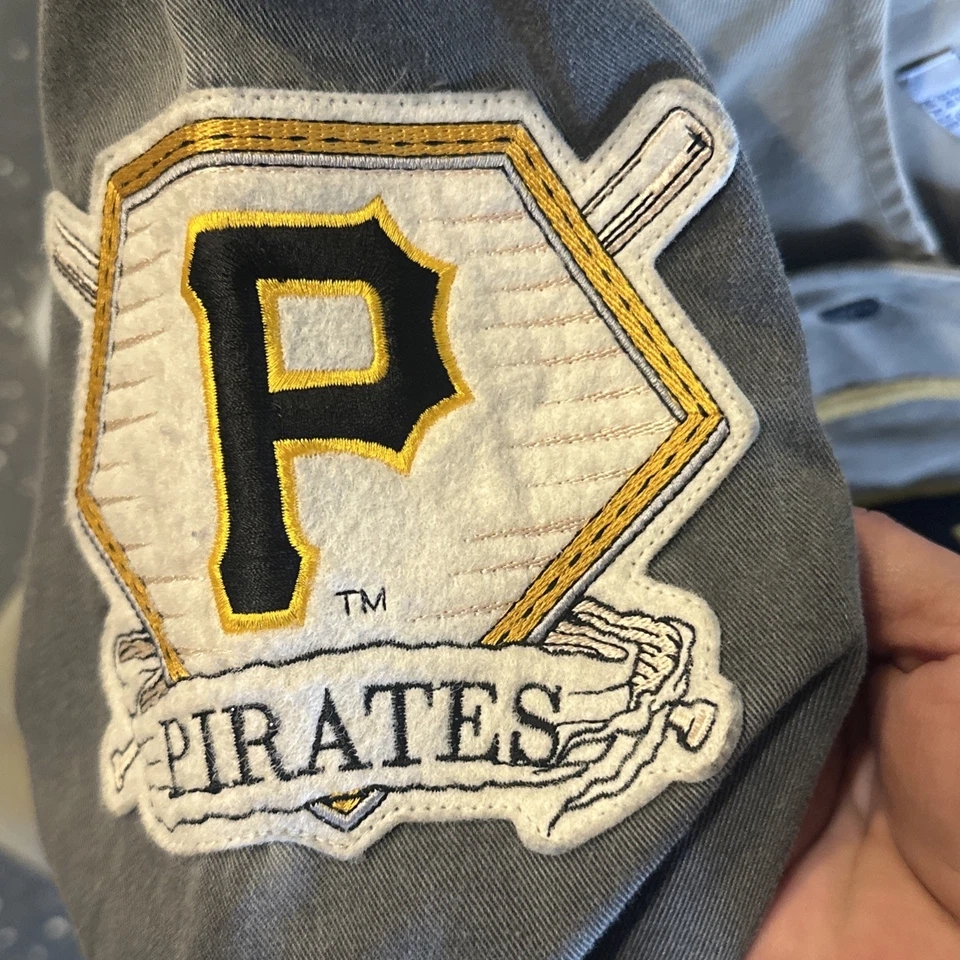 Vintage Jersey Genuine Starter Pirates Button Down Short Sleeve RN 67879 Nice! - Image 3 of 4