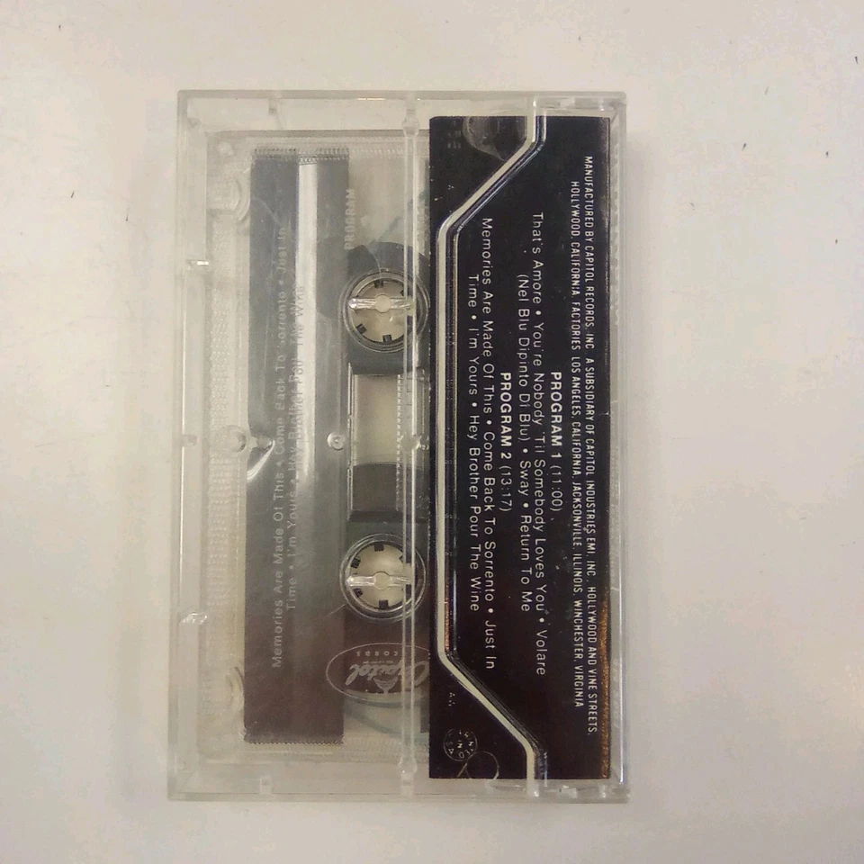 Dean Martin - The Best of Dean Martin (кассета, Capital Records) - Изображение 2 из 3