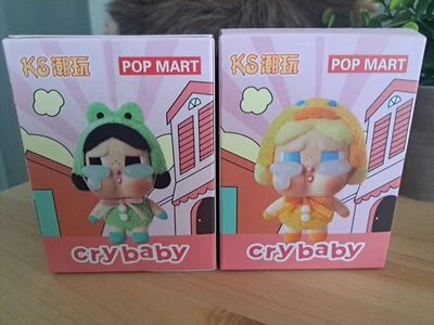 POPMART Pop Mart CRYBABY Crying Again Series-Vinyl Face Plush Blind Box
