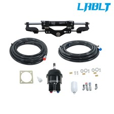 LABLT 26ft Tubing Hydraulic Outboard Steering For Single Engines up to 350HP