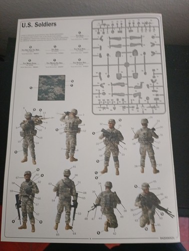 ROAD BLOCK AND u.s. SOLDIERS ITALERI 1/35 - Foto 2 di 3