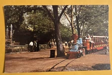 Used Forest Park Postcard St. Louis  MO  ZOO LINE MINIATURE RAILROAD J10