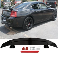 47" Rear Trunk Spoiler Wing GT-Style Racing Matte Black For Dodge Charger SRT8