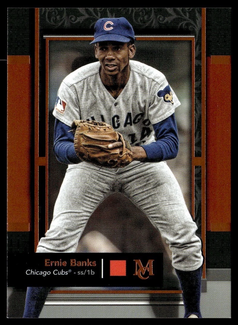 2024 Topps Museum Collection Copper Ernie Banks Chicago Cubs #93