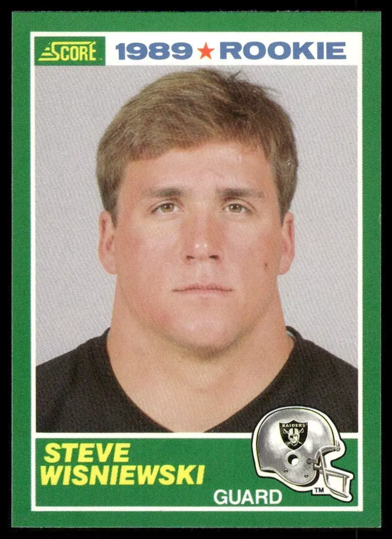 Steve Wisniewski trading card