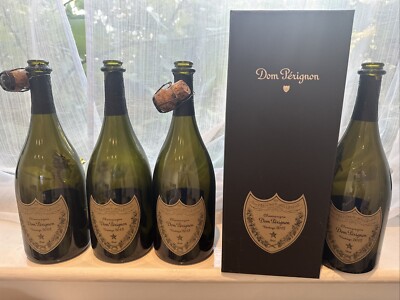 3x Dom Perignon Champagner Vint 2012 Leerflaschen (750ml) (ohne Alkohol/Inhalt)