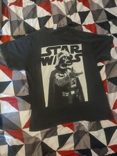 Vintage Star wars Darth Vader T-shirt nice fade size large.