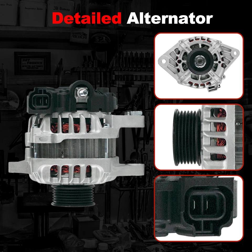 Alternador nuevo para Kia Soul 1.6L 2010-2011 37300-2B101 2655447 Foto 3 de 4