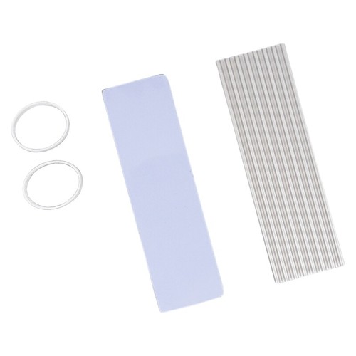 M.2 SSD Heatsink Thermal Pad Heatsink Aluminium Cooling with Silicone Thermal - Afbeelding 4 van 11
