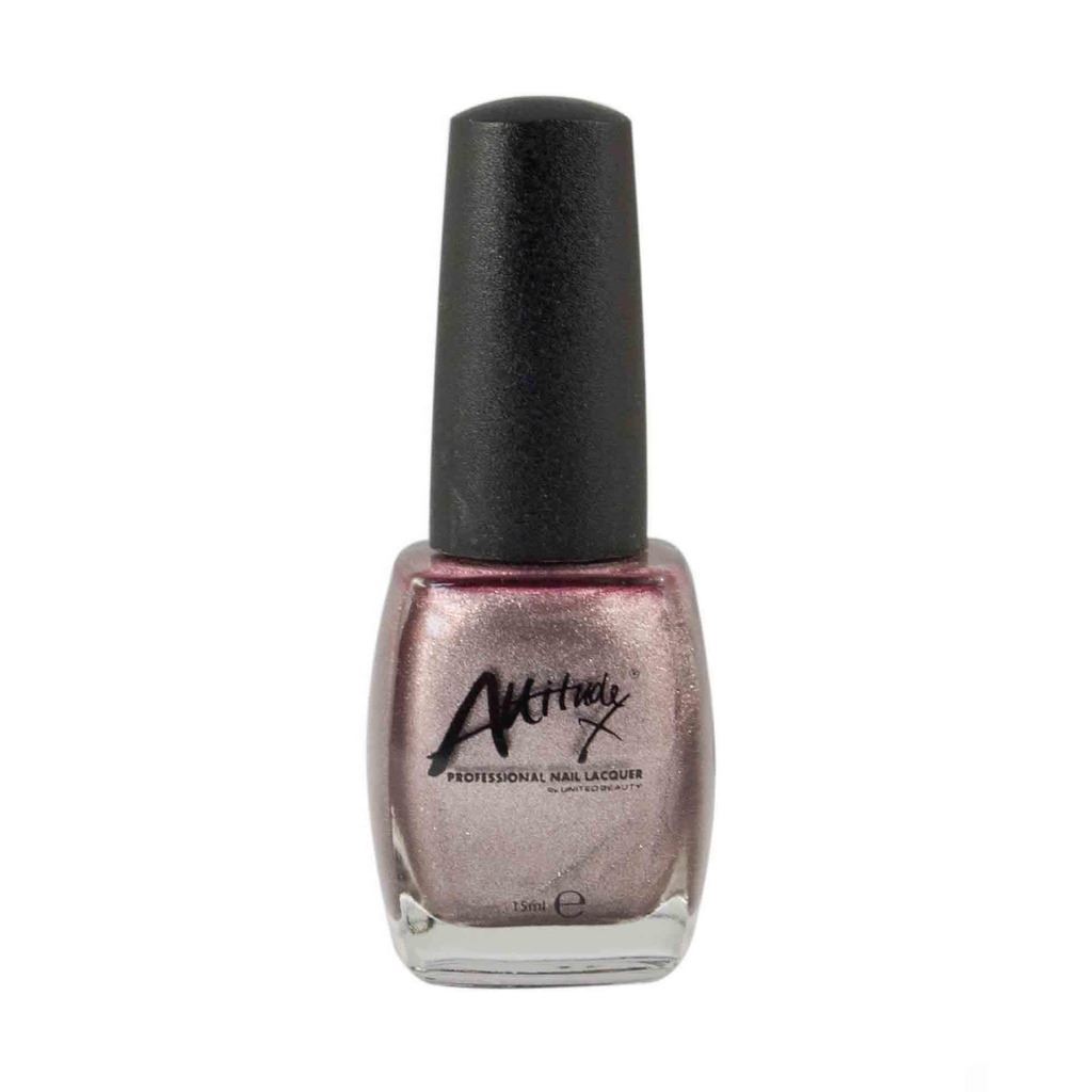Attitude Professional Patina Gold Shimmer Nail Varnish Polish Laquer 15ml manicu
