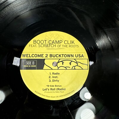 Rare LP) BOOT CAMP CLIK Ice Skate, Hi-Tek, Duck Down DDM-SI-3002