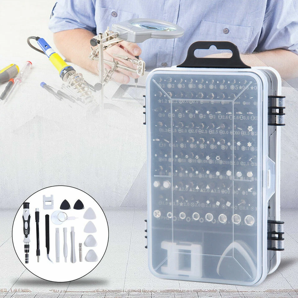 115x Torx Feinmechaniker Schraubendreher Set Mini Schraubenzieher Bitsatz Handys - Bild 3 von 4