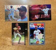 Ozzie Smith 2022 Topps 1987 Topps AllStar Relic BLACK Parallel #/199 plus 3 more
