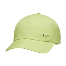 Mens Nike Heritage 86 Metal Swoosh Cap 943092 332 Green/Silver One 