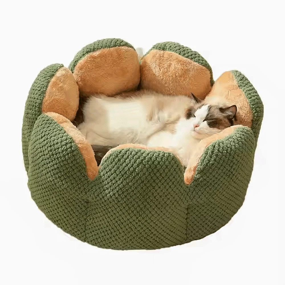 Calming Pet Bed - The Ultimate Cosy Cushion for Cats and Dog - Luxurious Matt