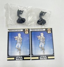 SET OF 2 - NEW / SEALED - Star Wars Miniatures - Rodian Hunt Master #46 w/ Cards