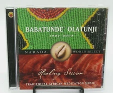 BABATUNDE OLATUNJI: HEALING SESSION - AFRICAN MEDITATION MUSIC CD, CHANTS NARADA