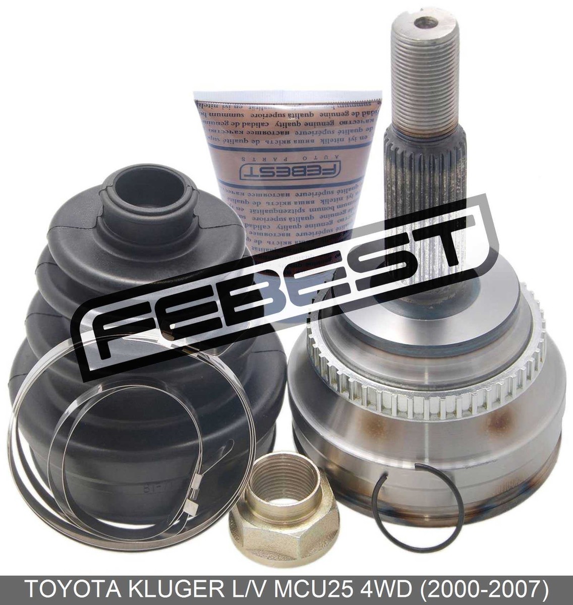 Outer Cv Joint 27X63.3X26 For Toyota Kluger L/V Mcu25 4Wd