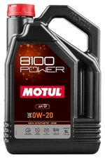 Motul 8100 POWER 0W-20 5L Fully Synthetic Ester Engine Motor Oil 111799