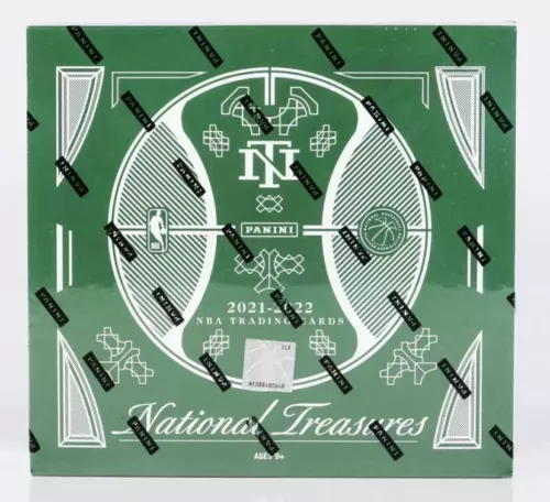2021-22 Panini National Treasures Basketball Factory Sealed Box - 1