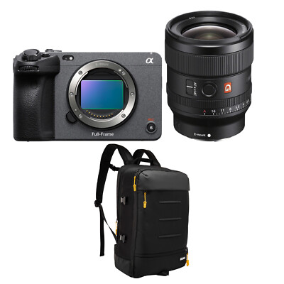 Sony Alpha FX3 Cinema Line Full-frame Camera with Sony Alpha FE 24mm Lens Bundle
