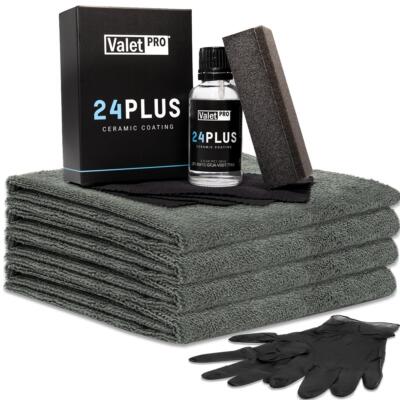 Auto Versiegelung Ceramic Coating ValetPRO 24Plus 30ml Zubehör + Microfasertuch