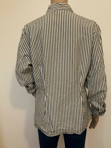 BEENE SPORT long sleeve striped blouse - Picture 4 of 5