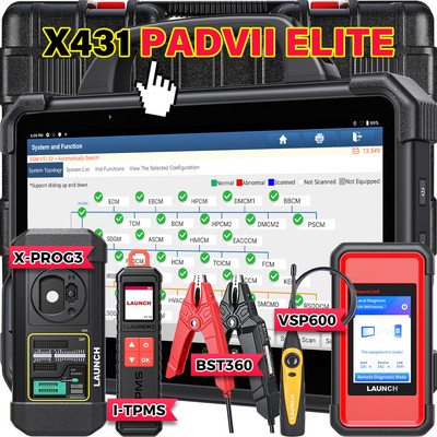 2025 LAUNCH X431 PAD VII PAD 7 PRO Diagnostic Scanner K~e~y Pr-gramming Coding