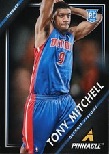 2013-14 Panini Pinnacle Basketball Base #36: Tony Mitchell Base