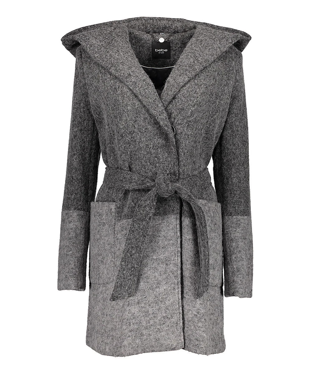 Bebe wool coat top