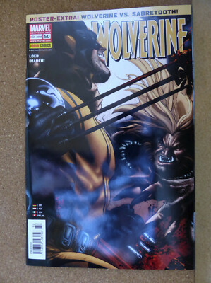 Wolverine Nr 50 Vol. 2 Z 0-1 mit Poster Marvel Comic Panini Verlag.