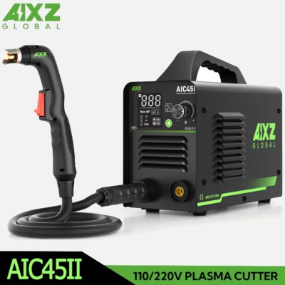 AIXZ 45 Amp Non-HF Plasma Cutter , Non-Touch Pilot Arc Cutting Machine 110/220V